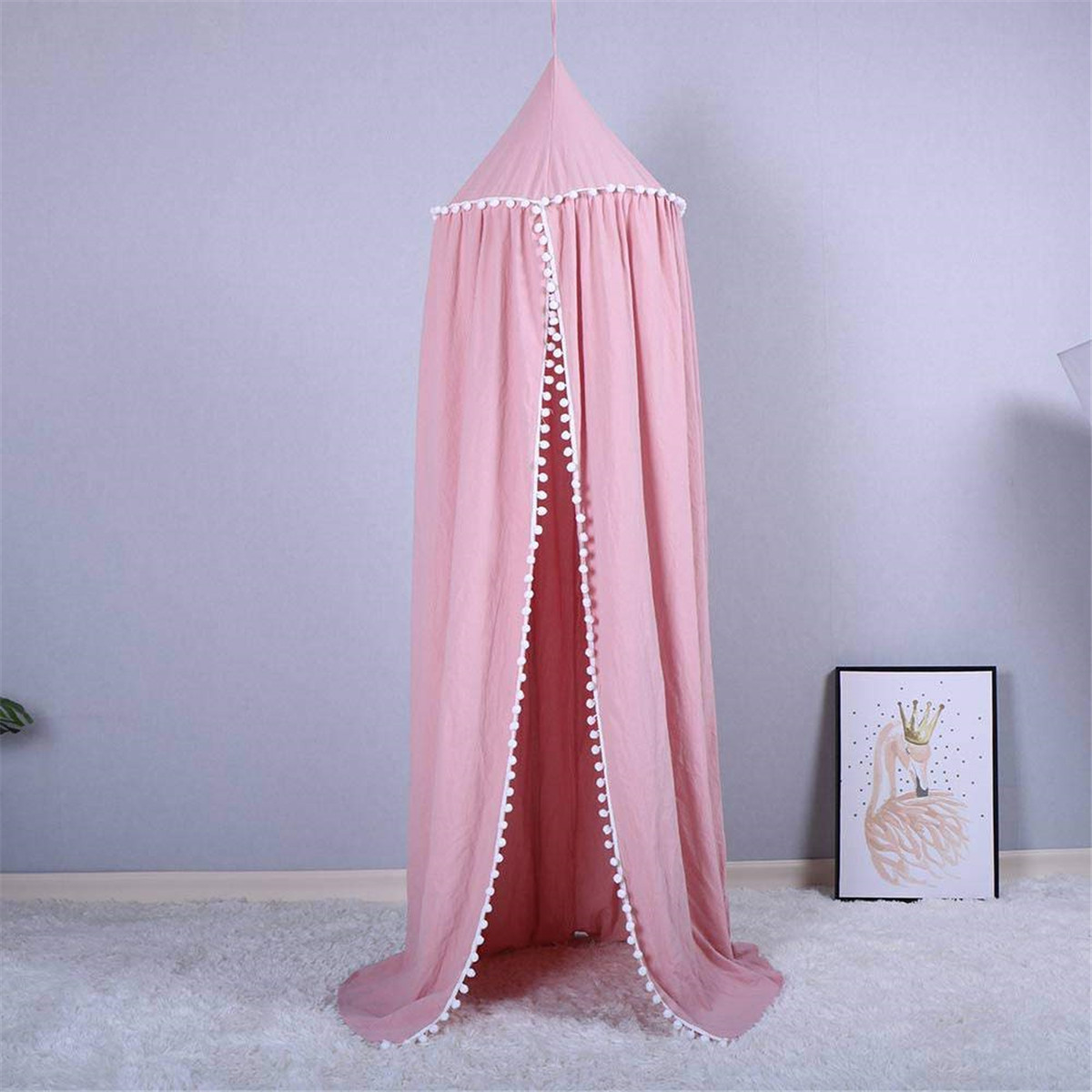 Round-Ball-Childrens-Bed-Canopy-Bedcover-Mosquito-Net-Curtain-Bedding-Dome-Tent-1572780-7