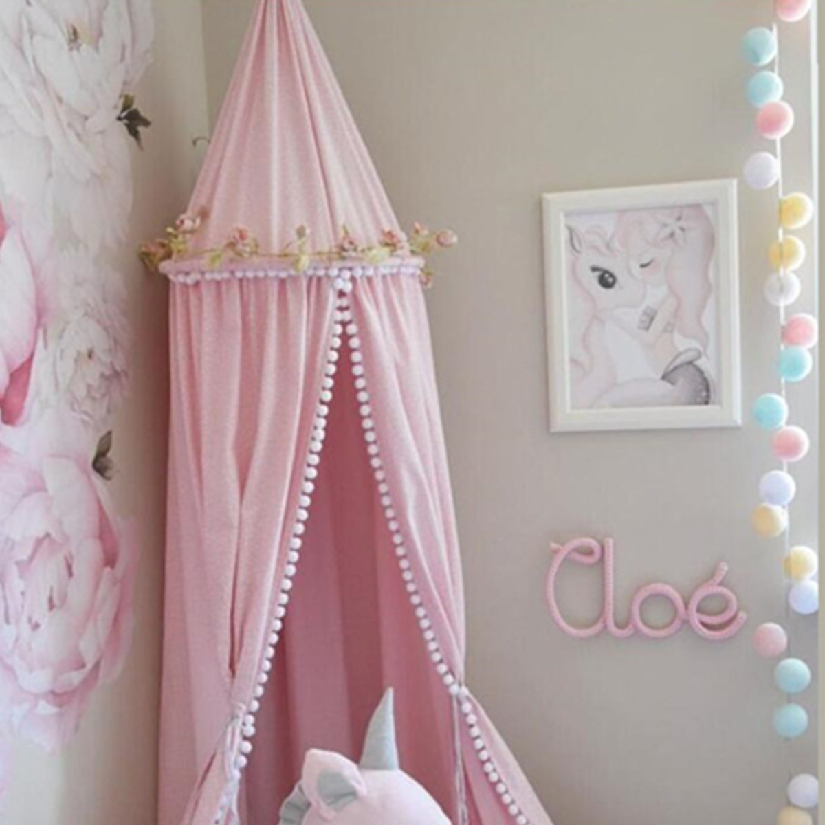 Round-Ball-Childrens-Bed-Canopy-Bedcover-Mosquito-Net-Curtain-Bedding-Dome-Tent-1572780-8