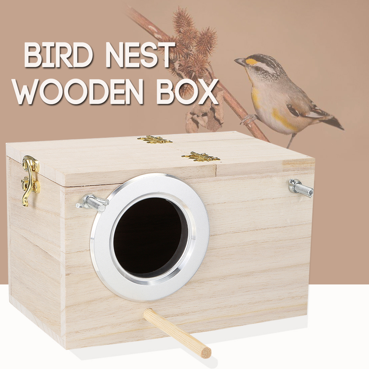 Budgie-Wooden-Box-Breeding-Boxes-Aviary-Bird-House-Nesting-w-Stick-Window-Security-Pet-Supplies-Home-1582150-2