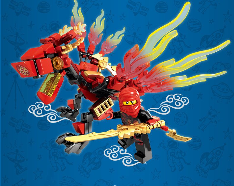 LOZ-Sembao-Dragon-Phantom-Ninja-Compatible-Blocks-Assembly-Bricks-Blocks-Toys-Dragon-Knight-1466774-1