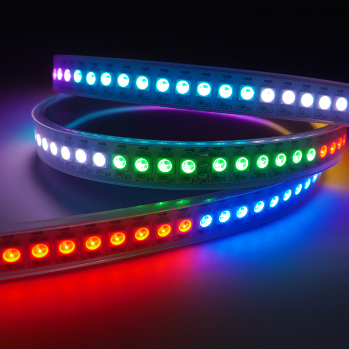 WS2812-WS2812B-2M-144-LEDsM-5050-RGB-LED-Strip-Addressable-Light-Tube-Waterproof-IP67-1894101-5