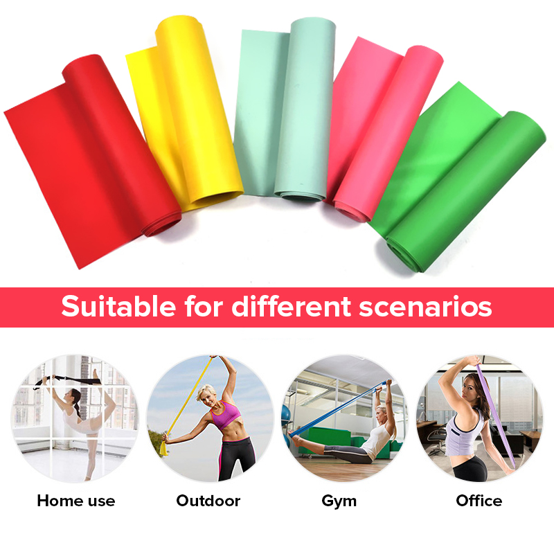 1500mm-Resistance-Bands-Non-slip-Yoga-Pilates-Fitness-Mat-Gym-Training-Elastic-Band-1738242-7