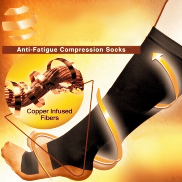 2pcs-Unisex-Copper-Infused-Varicose-Veins-Compression-Stock-Socks-Anti-Fatigue-1079209-1