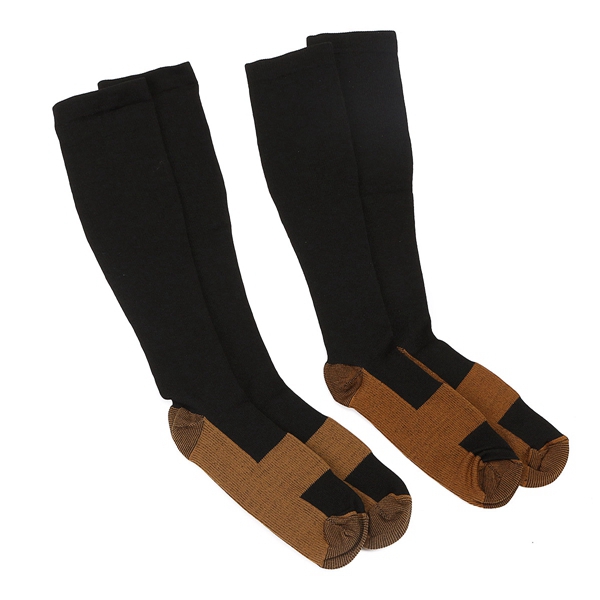 2pcs-Unisex-Copper-Infused-Varicose-Veins-Compression-Stock-Socks-Anti-Fatigue-1079209-8