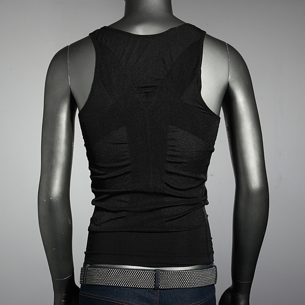 Mens-Belly-Body-Shaper-Vest-Shirt-Corset-Underwear-Belt-Comfortable-936430-5