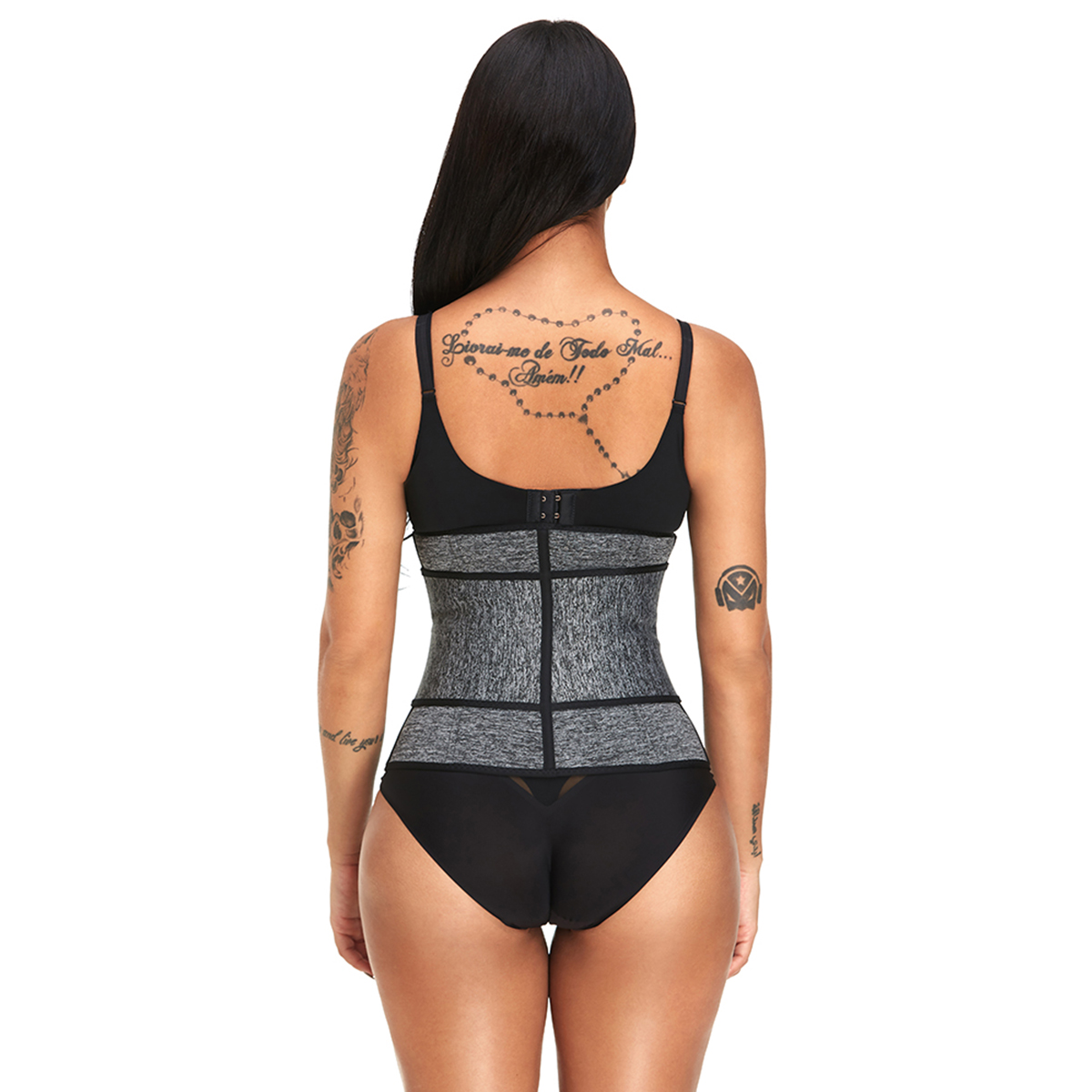 Sport-Women-Waist-Tummy-Girdle-Zipper-Belt-Corset-Body-Shaper-Trainer-Control-1412383-10