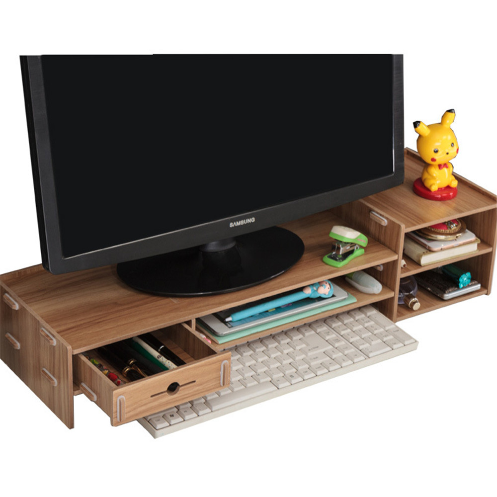 6-Colors-Multi-function-Desktop-Monitor-Stand-Computer-Laptop-Screen-Riser-Wood-Shelf-Desk-Storage-H-1617069-6