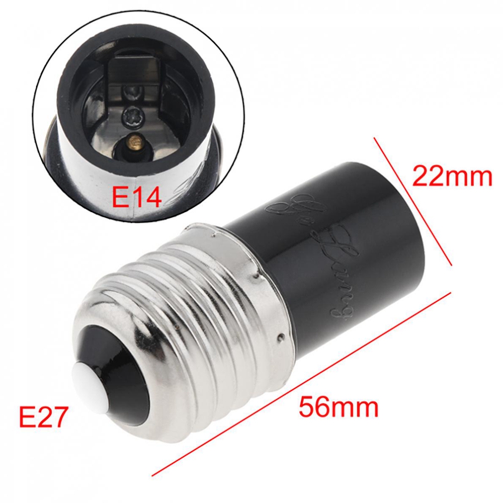 AC100-240V-4A-Black-E27-To-E14-Lamp-Holder-Light-Socket-Bulb-Adapter-1548321-8