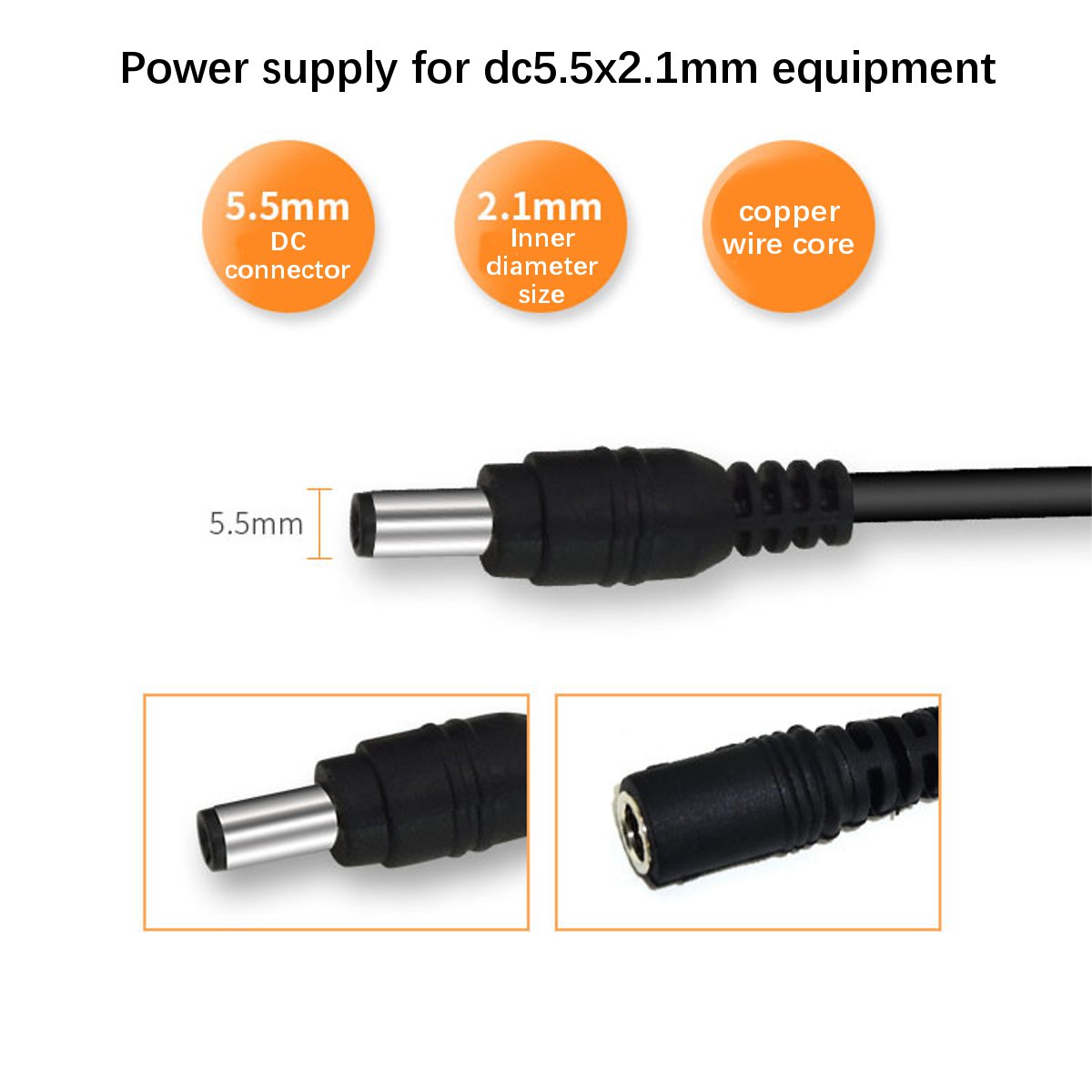 55x21mm-DC-Power-Extension-Cable-Cord-Wire-For-Lower-75W-Device-123510M-1707450-3