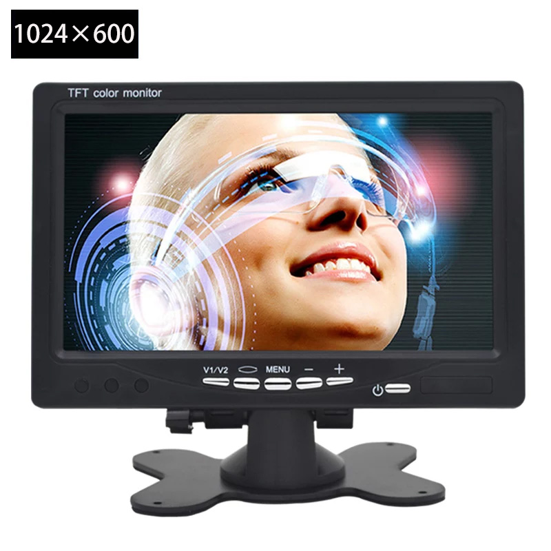7003HDMI-7Inch-Color-LCD-Display-1024-x-600-Monitor-Support-HDMIVGAAV-for-PC-CCTV-Security-Camera-Bu-1905190-2