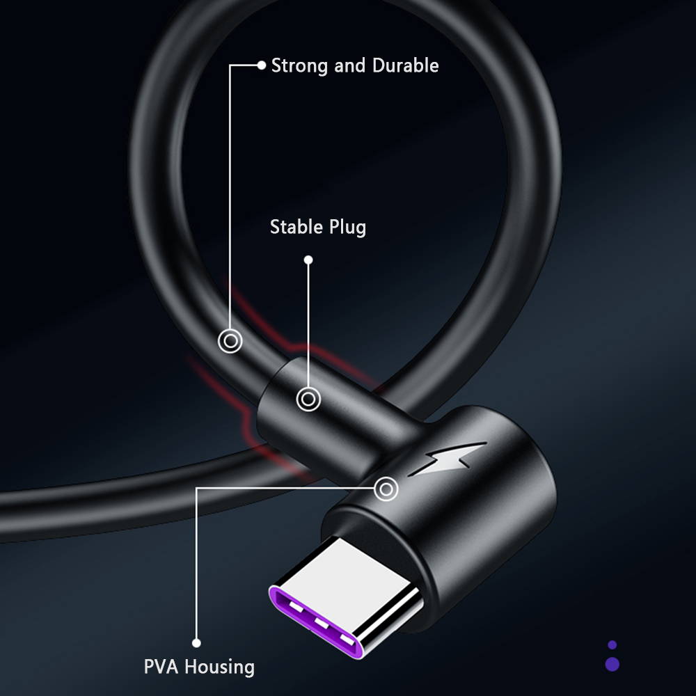 Bakeey-5A-Type-C-Super-Fast-Charging-Elbow-Data-Cable-For-Huawei-P30-Mate-30-9-Pro-S10-Note10-1572100-6