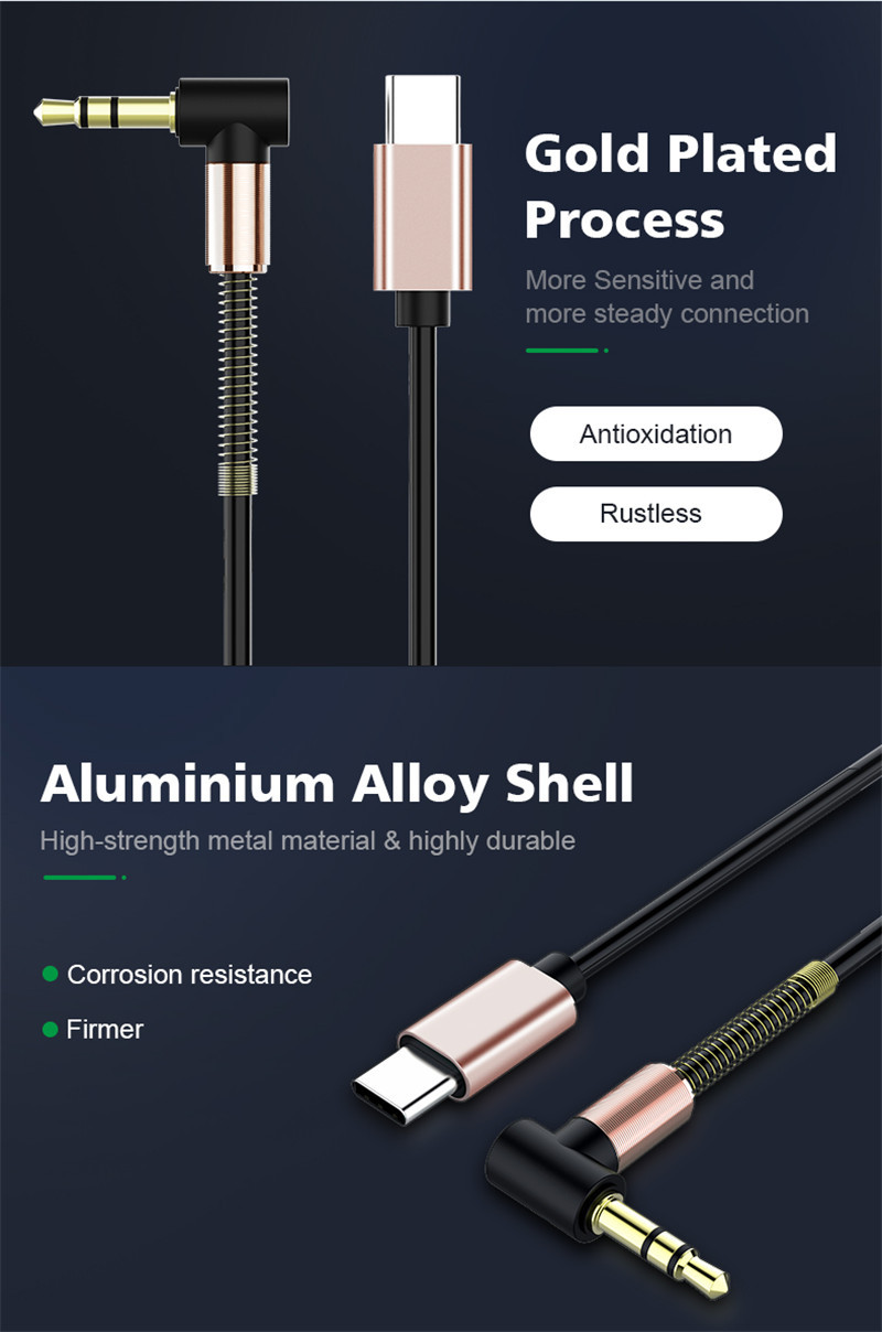 Bakeey-Elbow-Spring-Expansion-USB-Type-C-To-35mm-Aux-Audio-Cable-Headset-Speaker-Headphone-Jack-Adap-1746939-5