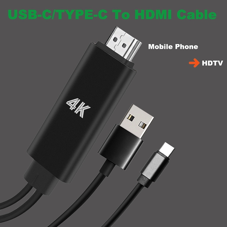 Bakeey-HD-1080P-USB-31-Type-C-to-HDMI-4k-Charging-HDTV-Video-Cable-Adapter-Converter-For-Huawei-P30--1649140-5