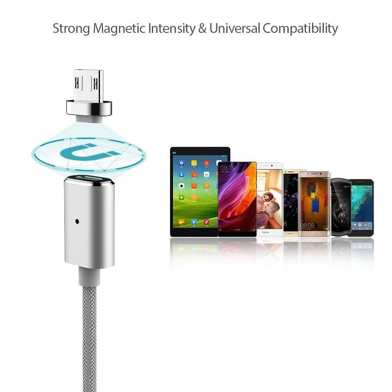 Bakeey-Magnetic-USB-to-Micro-USB-Cable-Fast-Charging-Data-Transmission-Cord-Line-1m-long-For-Samsung-1890367-4