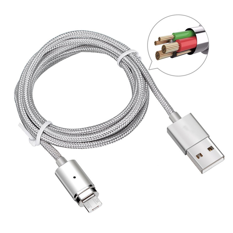 Bakeey-Magnetic-USB-to-Micro-USB-Cable-Fast-Charging-Data-Transmission-Cord-Line-1m-long-For-Samsung-1890367-7