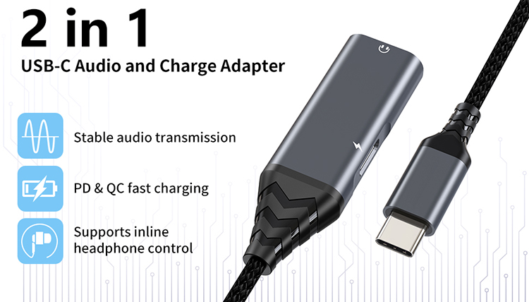 Bakeey-Type-C-2-In-1-Audio-Adapter-USB-C-to-35mm-Headphone-Adapter-60W-PD-Fast-Charging-Converter-fo-1847856-1