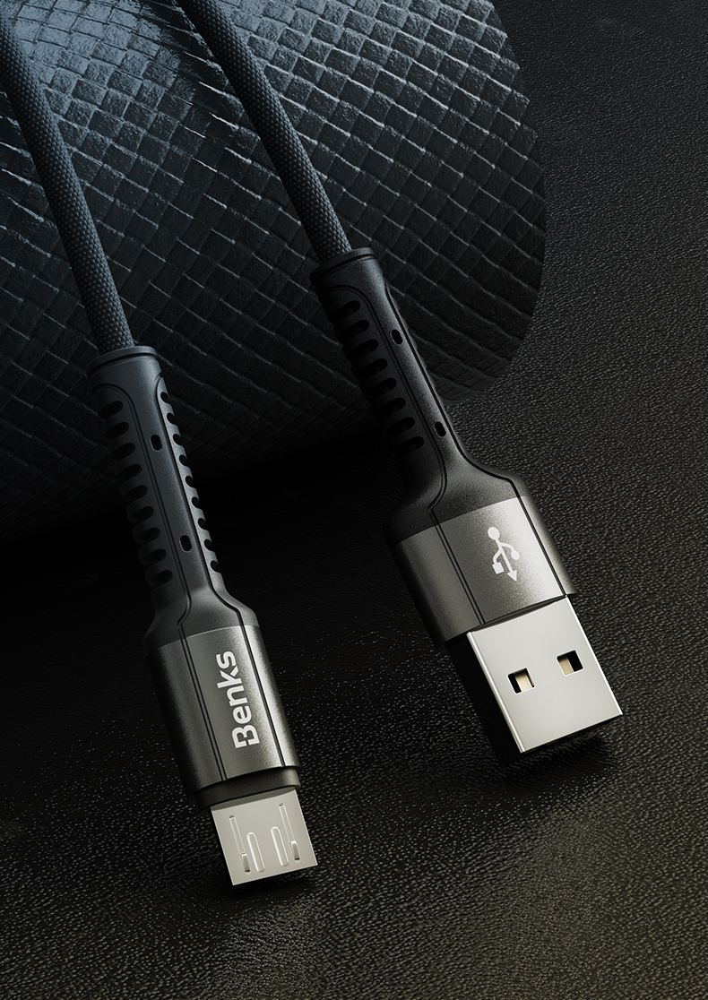 Benks-2A-Woven-Cloth-Nylon-Braided-Type-C-Micro-USB-Fast-Charging-Data-Cable-12M-for-Samsung-S20-HUA-1669680-10