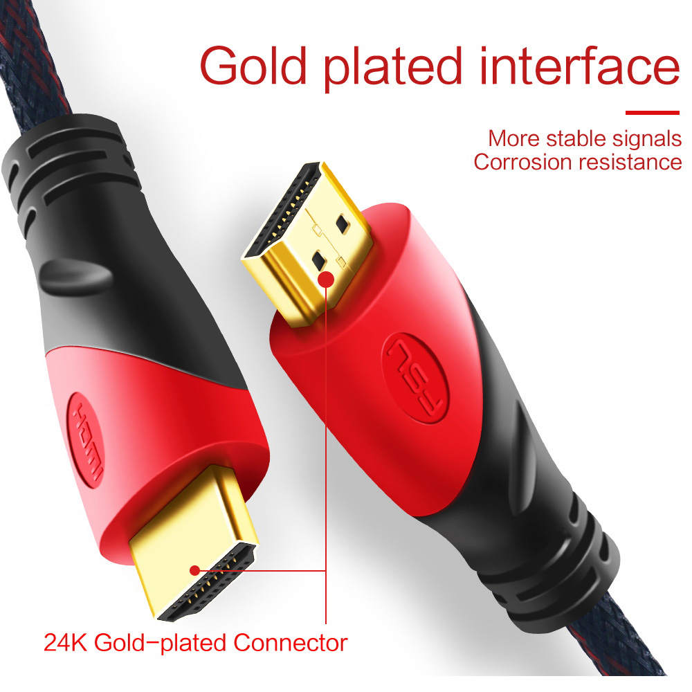 FSU-HDMI-Cable-10801920P-4k-HDMI-to-HDMI-Adapter-Cable-High-Speed-18Gbps-HDMI-Cord-30AWG-Supports-3D-1782227-10