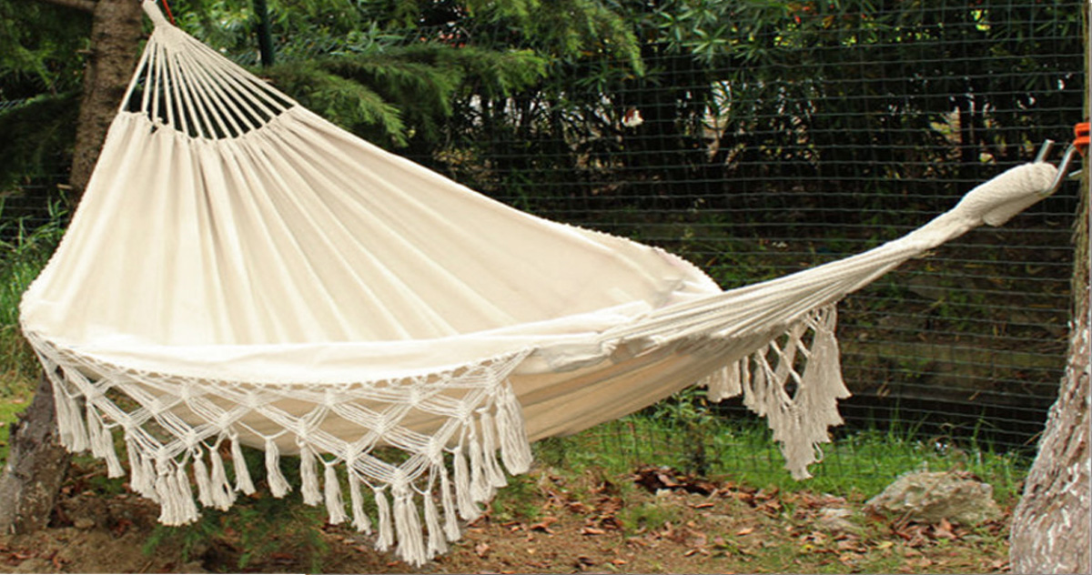 240x150CM-Large-Double-Cotton-Hammock-Fringe-Swing-Beach-Yard-Hanging-Chair-Bed-1244550-9