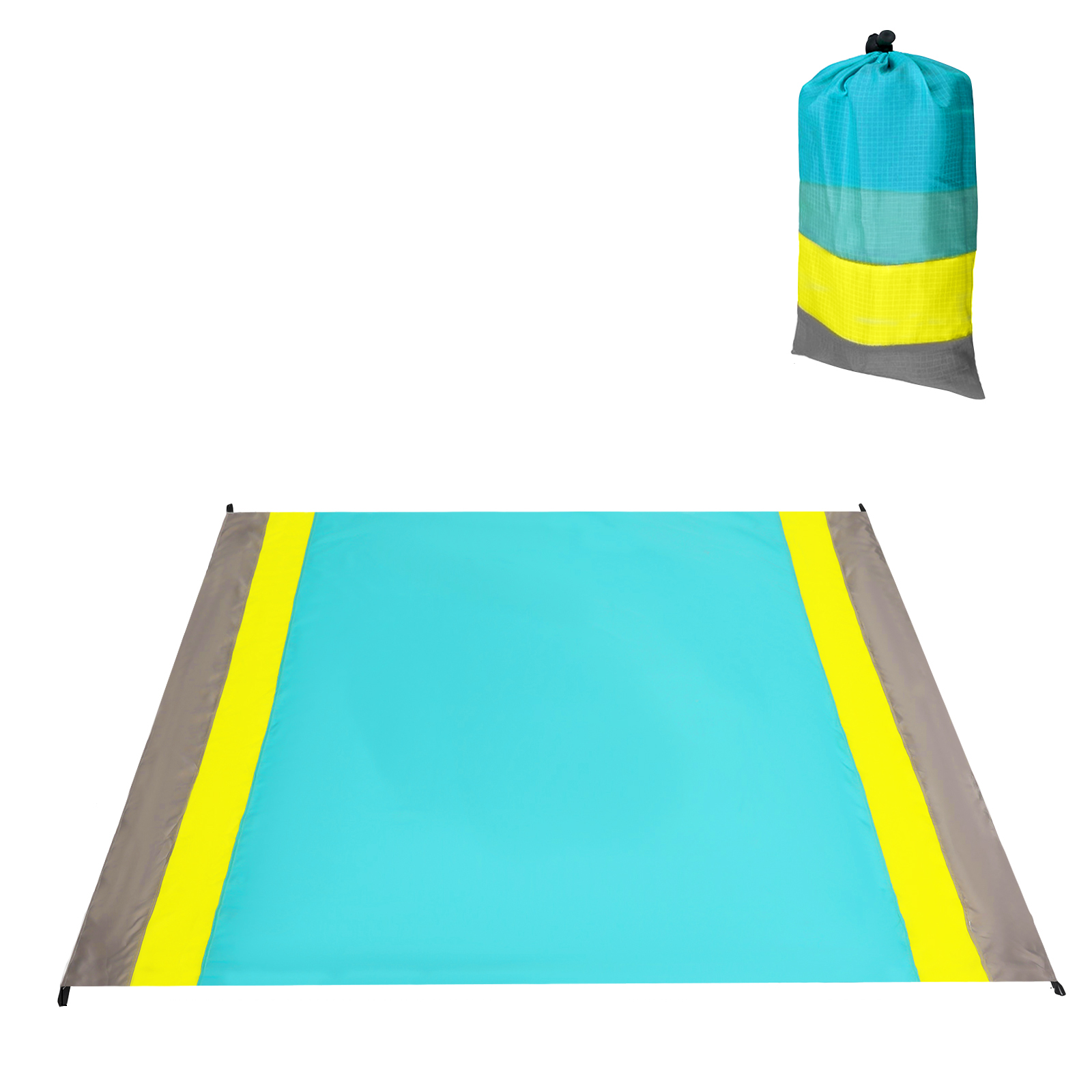 SGODDE-4-6-People-Beach-Mat-210T-Polyester-Waterproof-Lightweight-Large-Picnic-Mat-Outdoor-Camping-B-1890535-10