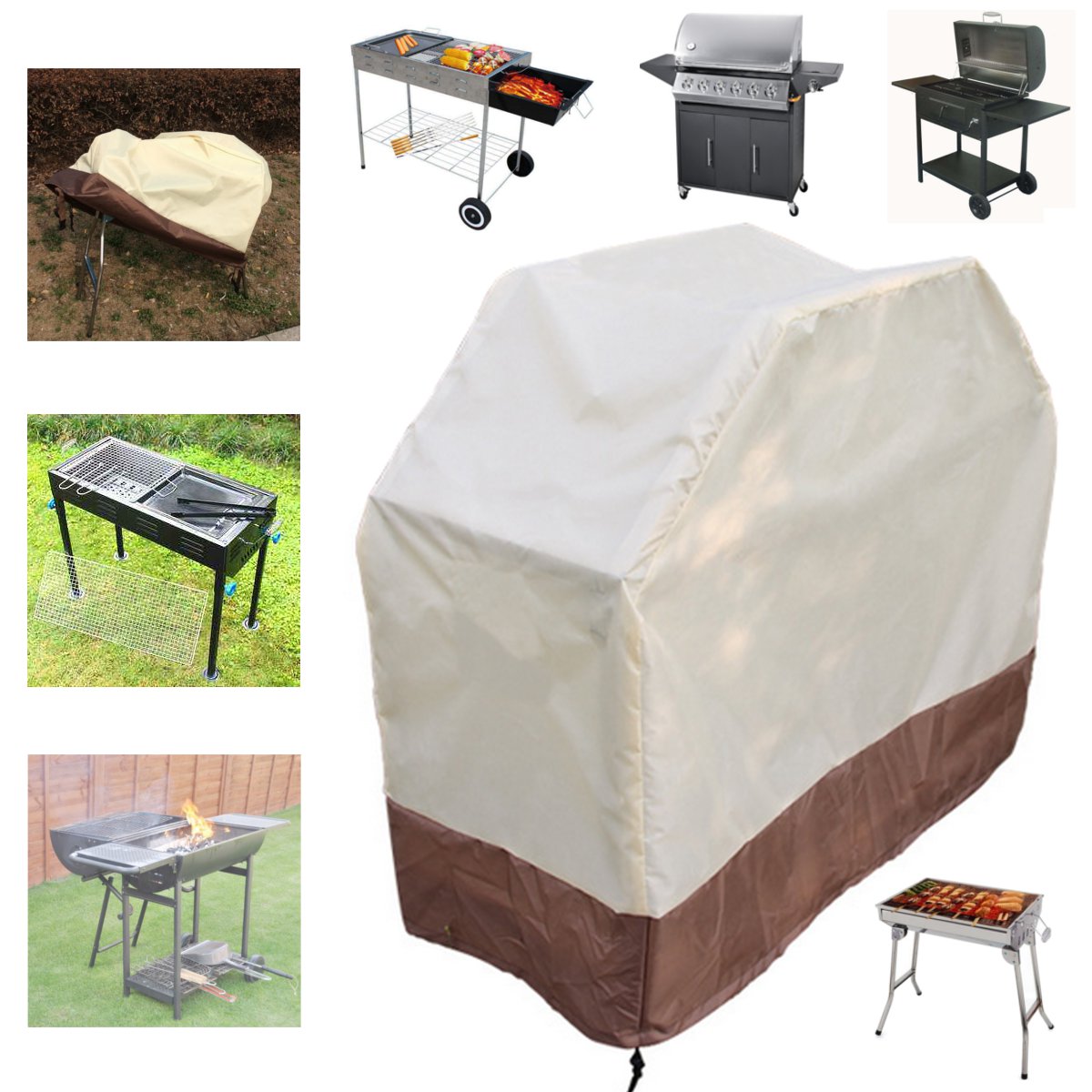 150x56x116CM-BBQ-Grill-Waterproof-Cover-Outdoor-Patio-Barbecue-Stove-Rain-Dust-Protector-1216231-1