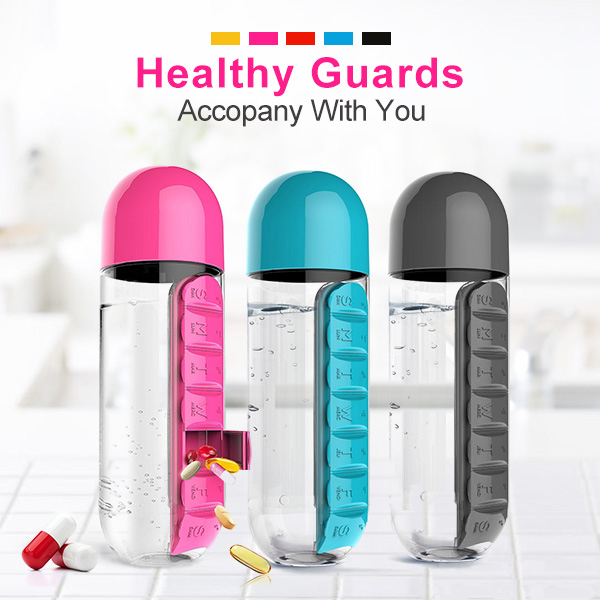 IPReereg-600ml-Water-Bottle-7-Days-Week-Pill-Capsule-Case-Organizer-Leak-Proof-Drinking-Cup-1150132-1