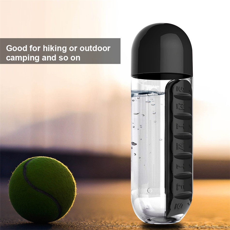 IPReereg-600ml-Water-Bottle-7-Days-Week-Pill-Capsule-Case-Organizer-Leak-Proof-Drinking-Cup-1150132-3