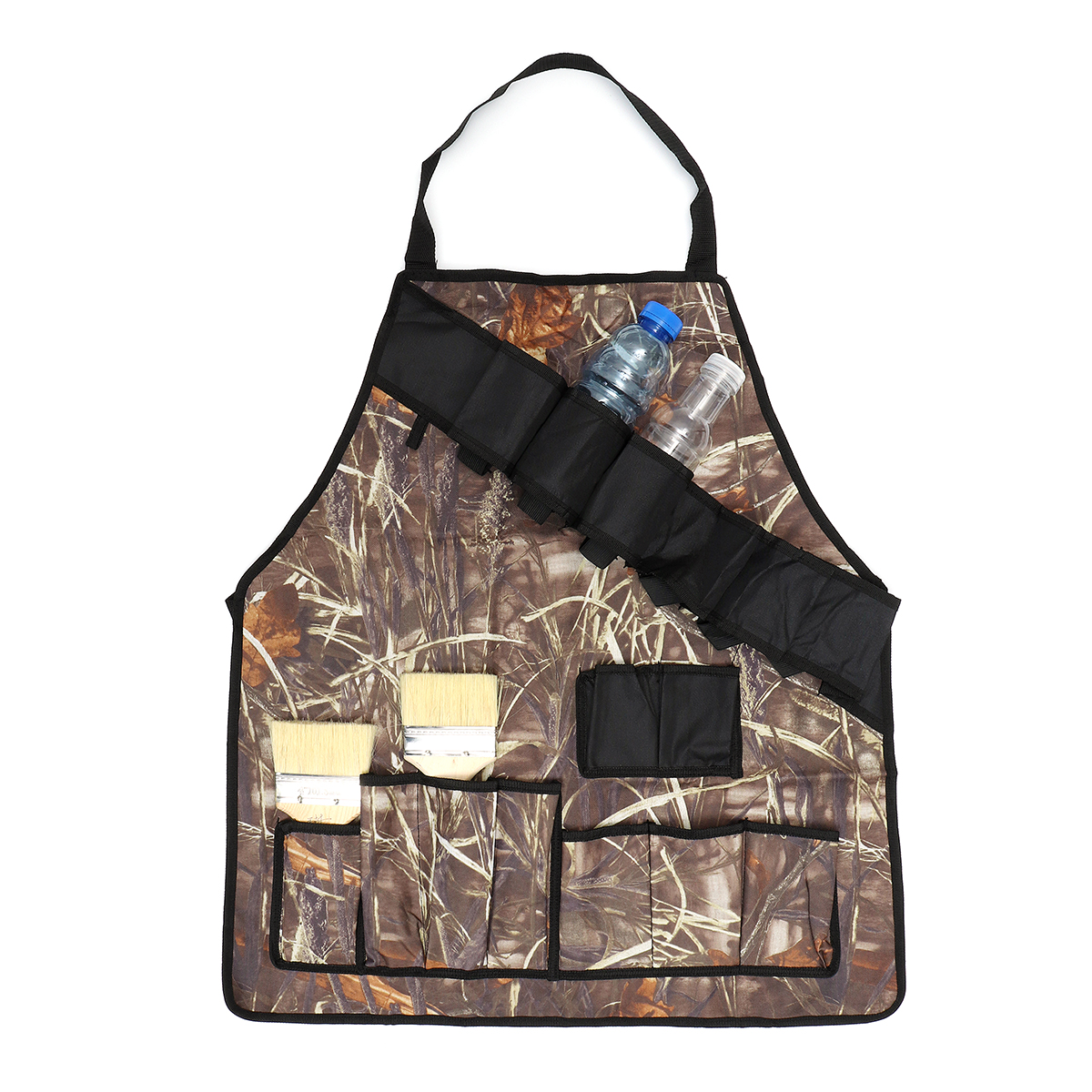 Outdoor-BBQ-Barbecue-Cooking-Waterproof-Aprons-With-Beer-Can-Opener-Belt-Camping-Picnic-1319308-4