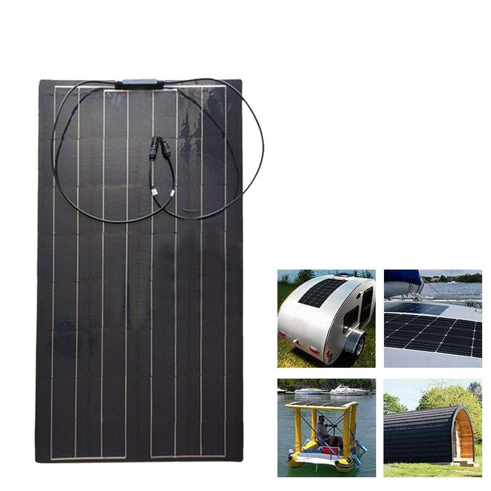 100W-32V-TPT-Solar-Panel-High-Efficiency-Solar-Charger-DIY-Connector-Battery-Charger-for-Outdoor-Cam-1836975-1