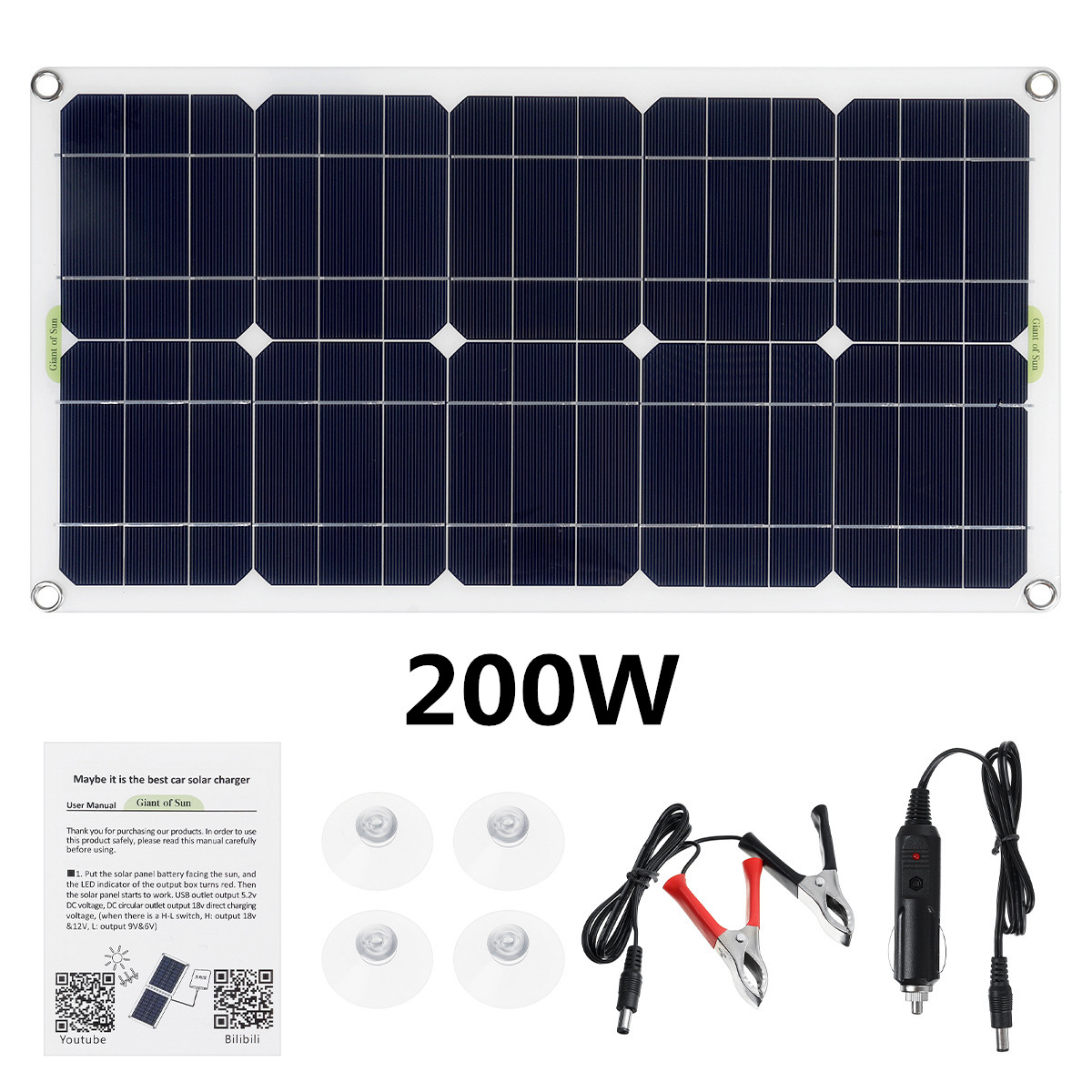 50W-Solar-Panel-Kit-18V-Battery-Charger-1020304050A-Controller-DCUSBTYPE-C-For-Outdoor-Camping-Acces-1780843-7