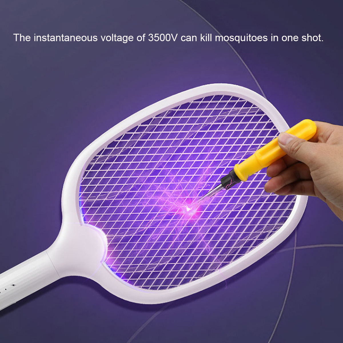 2-In-1-Electronic-Fly-Swatter-Three-Layer-Large-Grid-Intelligent-Electric-Mosquito-Swatter-With-LED--1846971-5