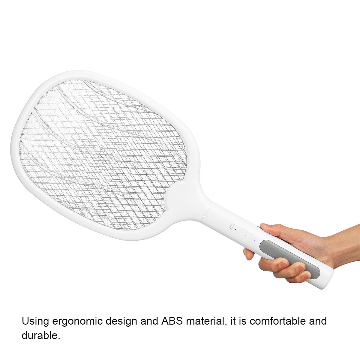 2-In-1-Electronic-Fly-Swatter-Three-Layer-Large-Grid-Intelligent-Electric-Mosquito-Swatter-With-LED--1846971-7