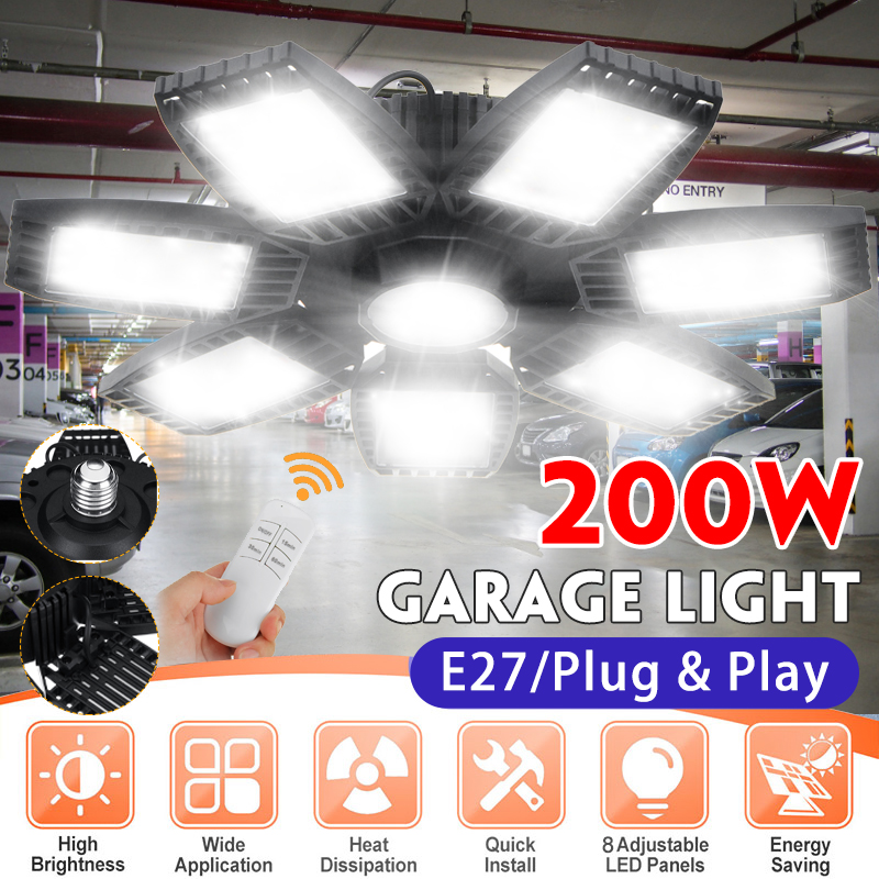 200W-6500K-LED-Morphing-Folding-Lamp-Lighting-Pendant-Light-Multi-angle-Rotation-Waterproof-Heat-Dis-1898577-1