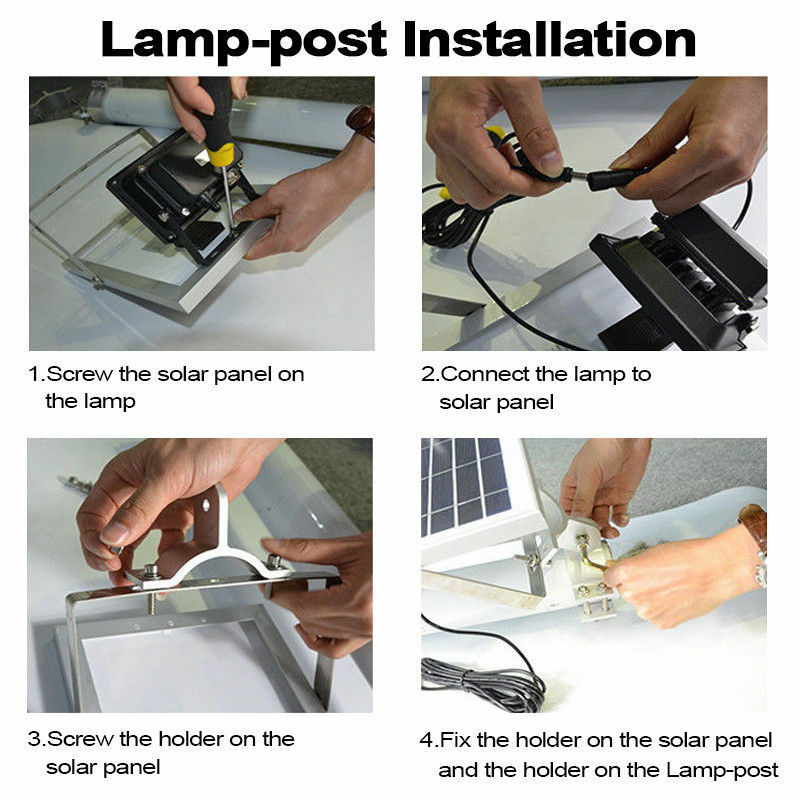 400LM-54-LED-Solar-Sensor-Flood-Light-Remote-Control-Outdoor-Security-Lamp-2200mAh-IP65-Waterproof-L-1637411-5