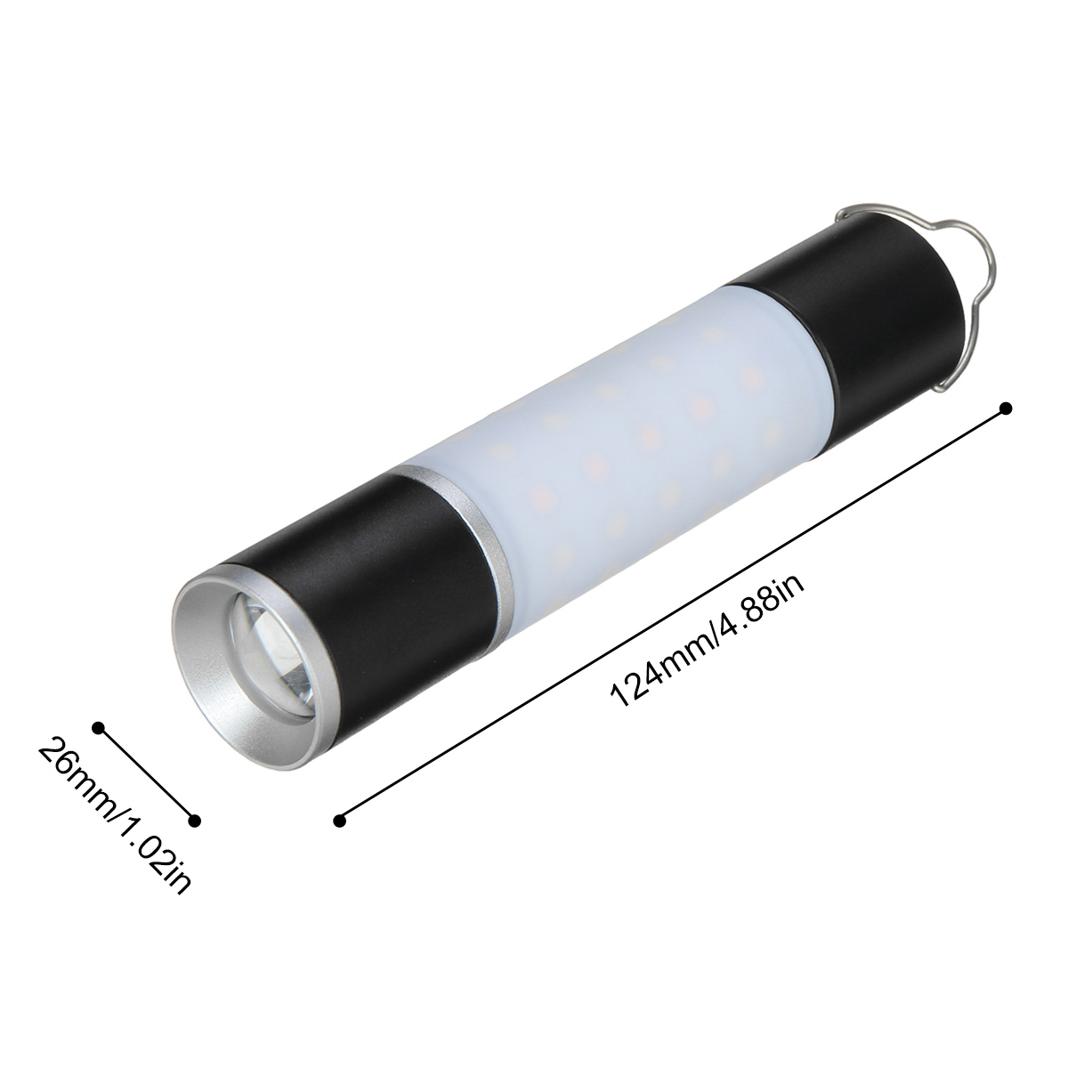 5PCS1PCS-Optional-USB-Rechargeable-Hanging-Flashlight-Zoomable-Aluminum-Alloy--ABS-LED-Outdoor-Campi-1935458-4