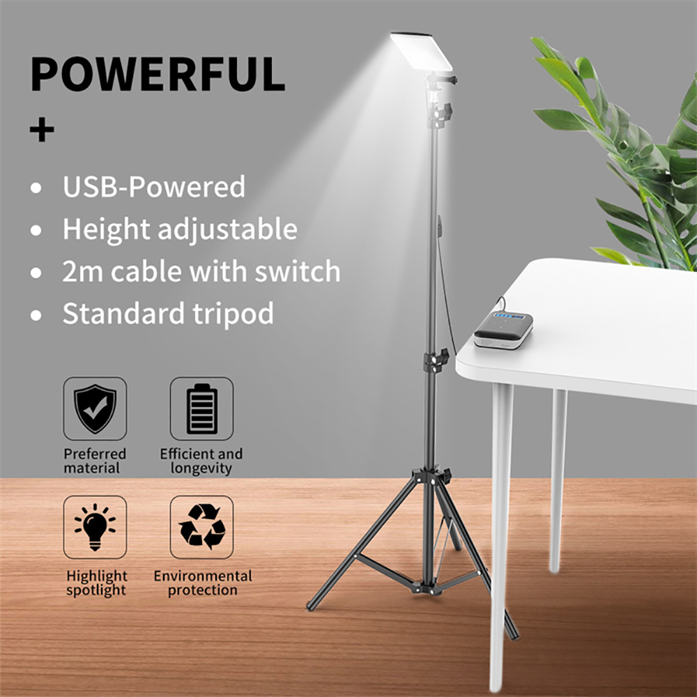 84pcs-LED-USB-Powered-Lamp-With-Tripods-LED-Light-2m-Cable-for-Outdoor-Camping-Picnic-Home-Live-Stre-1933584-2