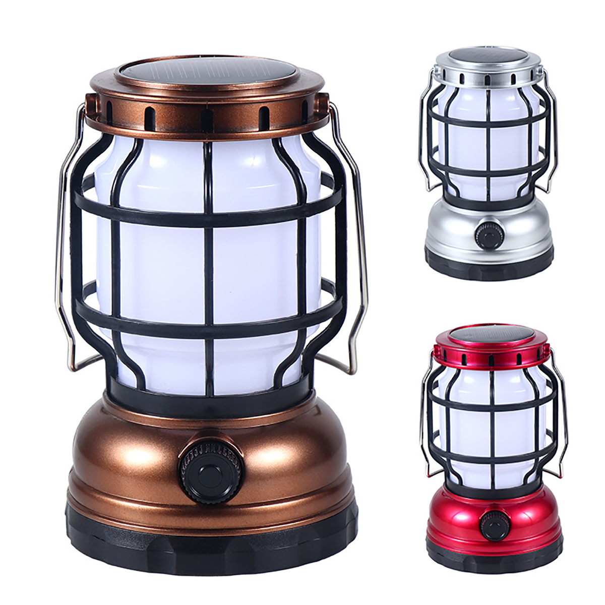 Outdoor-COB-Camping-Lamp-Solar-Retro-Light-1200-mAh-Portable-Emergency-Lighting-Tent-Lantern-For-Hik-1930676-4