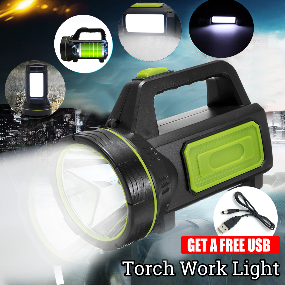 Portable-LED-Work-Light-10W-LED-Camping-Light-Waterproof-USB-Rechargeable-Spotlight-1613011-1