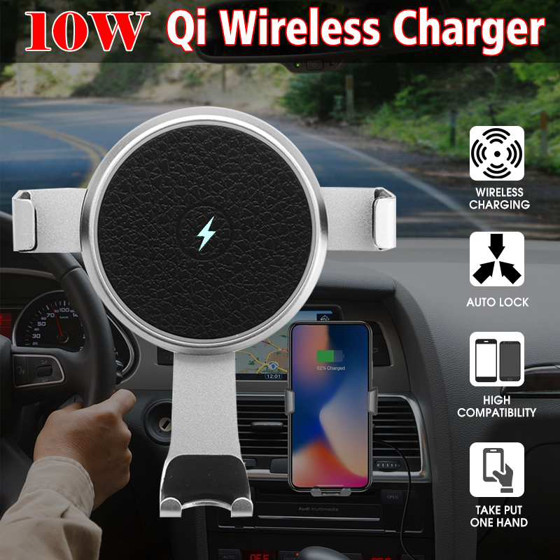 Bakeey-10W-Gravity-Auto-Lock-Qi-Wireless-Fast-Car-Charger-For-iPhone-X-8Plus-Xiaomi-Mix-2s-S9-S8-1322808-1