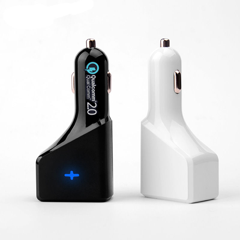Bakeey-QC20-30W--Multiport-Fast-Charging-Car-Charger-for-iPhone-XS-11-Pro-Huawei-P30-Millet-Mi9-S10--1571299-3