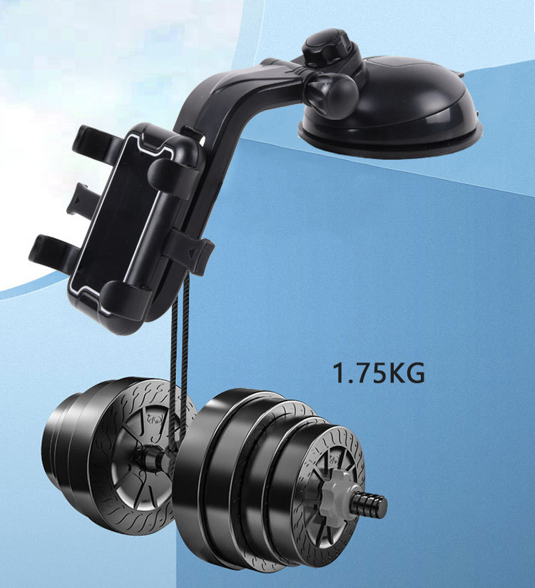 Bakeey-360deg-Rotation-No-Noise-Car-Suction-Cup-Dashboard-Windshield-Bracket-Mobile-Phone-Holder-Sta-1901632-3
