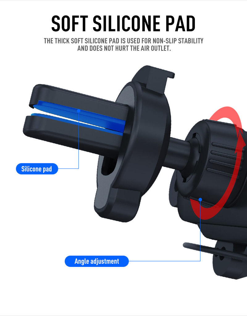 Bakeey-Upgrade-Metal-Gravity-Linkage-Automatic-Lock-Air-Vent-Car-Phone-Holder-for-47-65-Inch-Smart-P-1537099-11