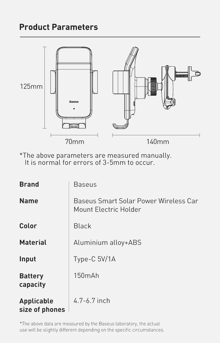 Baseus-Electric-Induction-Bracket-360deg-Rotation-Solar-Power-Auto-Lock-Clamp-Aluminium-Alloy-Car-Ai-1889590-15