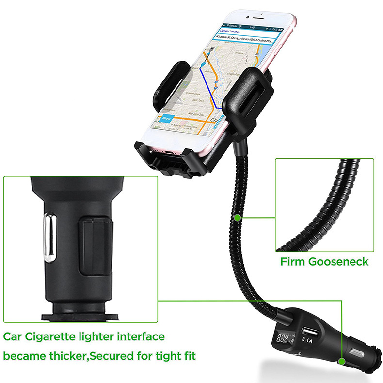 CORHART-Flexible-Gooseneck-LED-Display-Universal-Dual-USB-24V-31A-Quick-Fast-Charging-Car-Charger-Ph-1861244-2