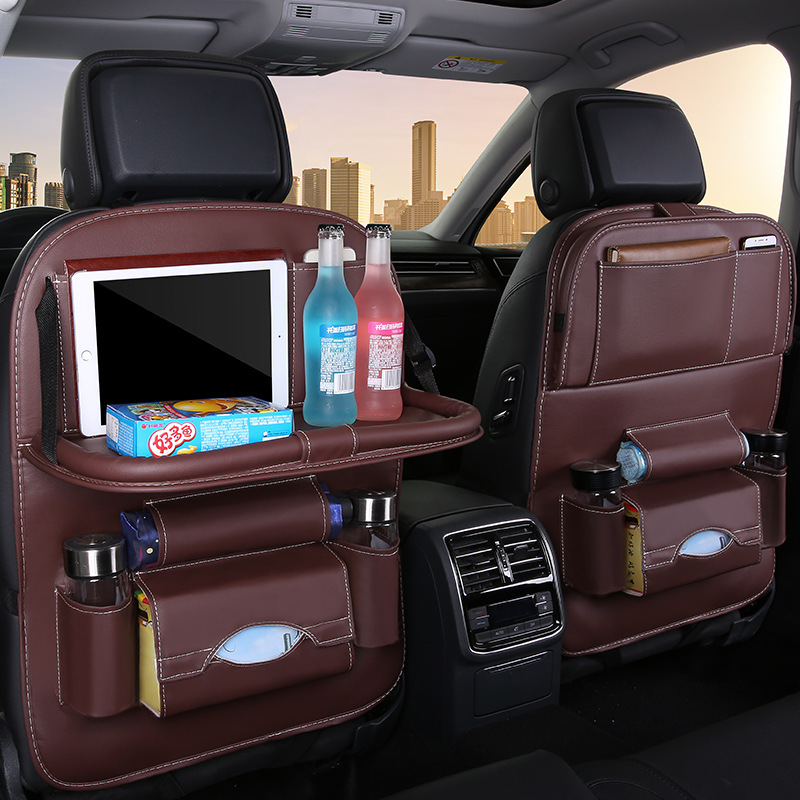 Multi-Function-Leather-Car-Seat-Hanging-Bag-with-Phone-Tablet-Storage-Pocket-Travel-Folding-Dining-T-1740340-1