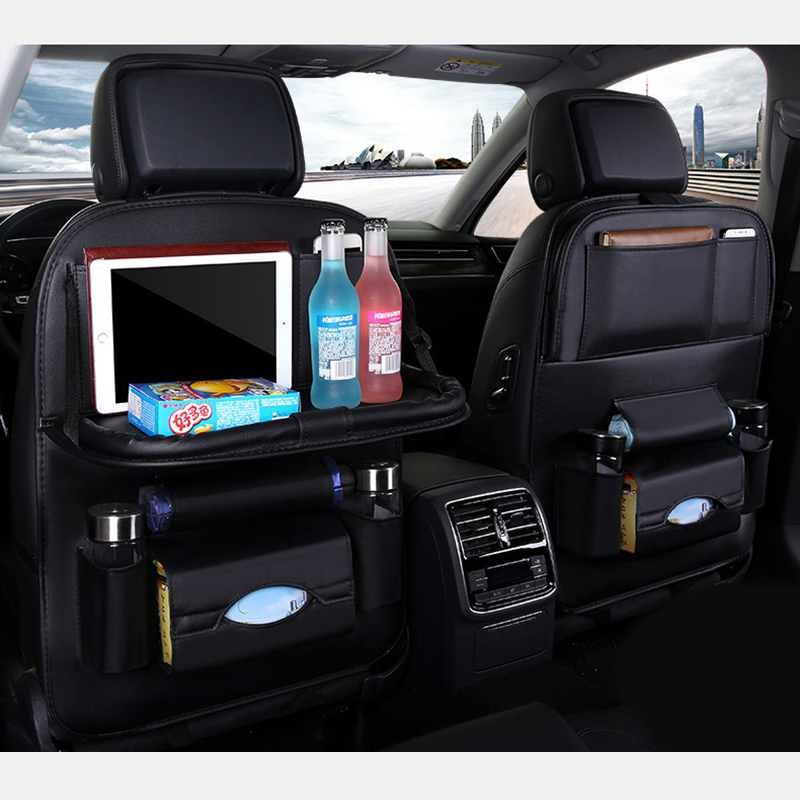 Multi-Function-Leather-Car-Seat-Hanging-Bag-with-Phone-Tablet-Storage-Pocket-Travel-Folding-Dining-T-1740340-10