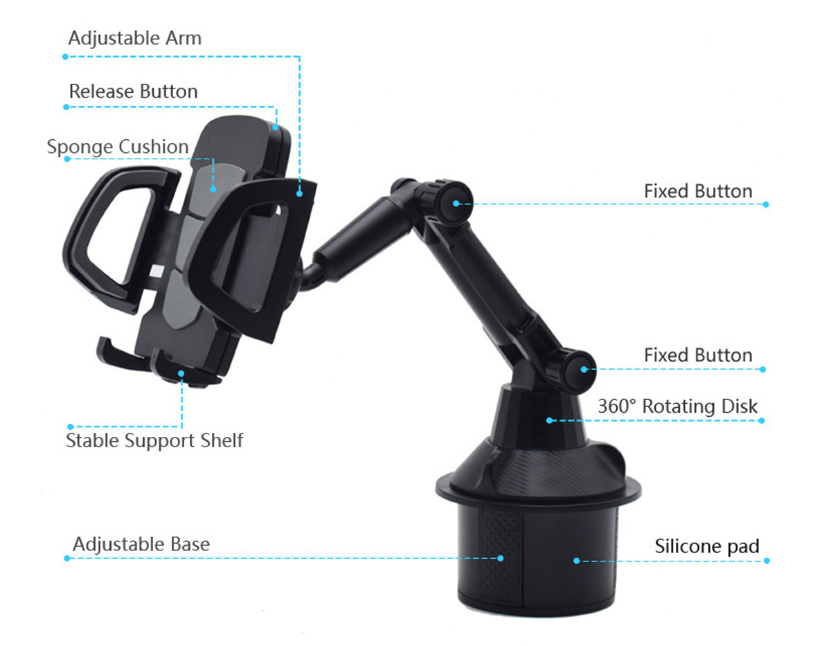 Universal-360-Rotation-Flexible-Arm-Car-Phone-Mount-Gooseneck-Cup-Holder-for-5-95cm-Width-Cell-Phone-1718228-3
