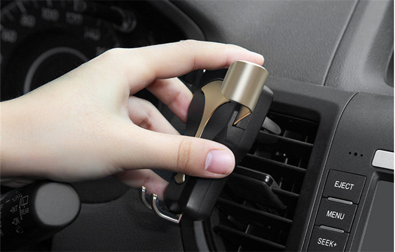 Universal-Metal-Gravity-Linkage-Auto-Lock-Car-Holder-for-iPhone-Xiaomi-Mobile-Phone-Under-55-Inches-1332520-2