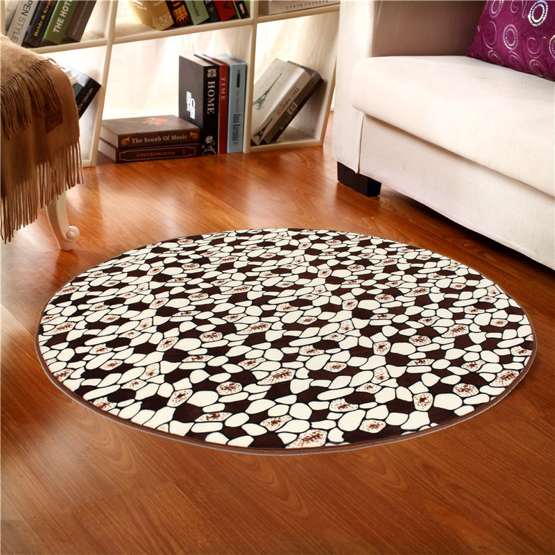 80x80cm-Coral-Velvet-Bathroom-Absorbent-Carpet-Anti-Slip-Door-Sill-Round-Mat-Rug-1032428-7