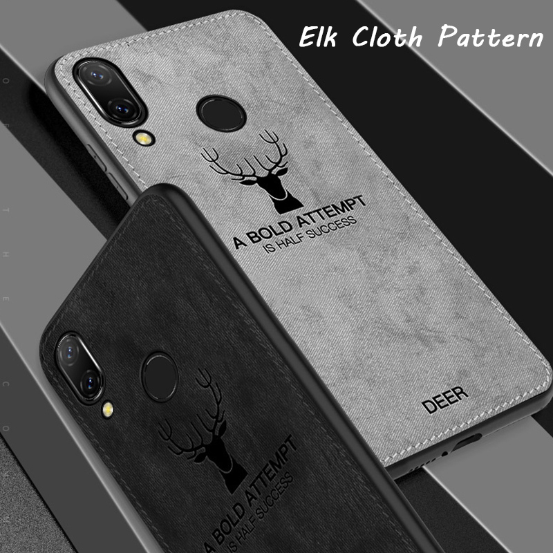 BAKEEY-Deer-Shockproof-Anti-Scratch-ClothTPU-Protective-Case-For-Huawei-Honor-8X-1454759-4